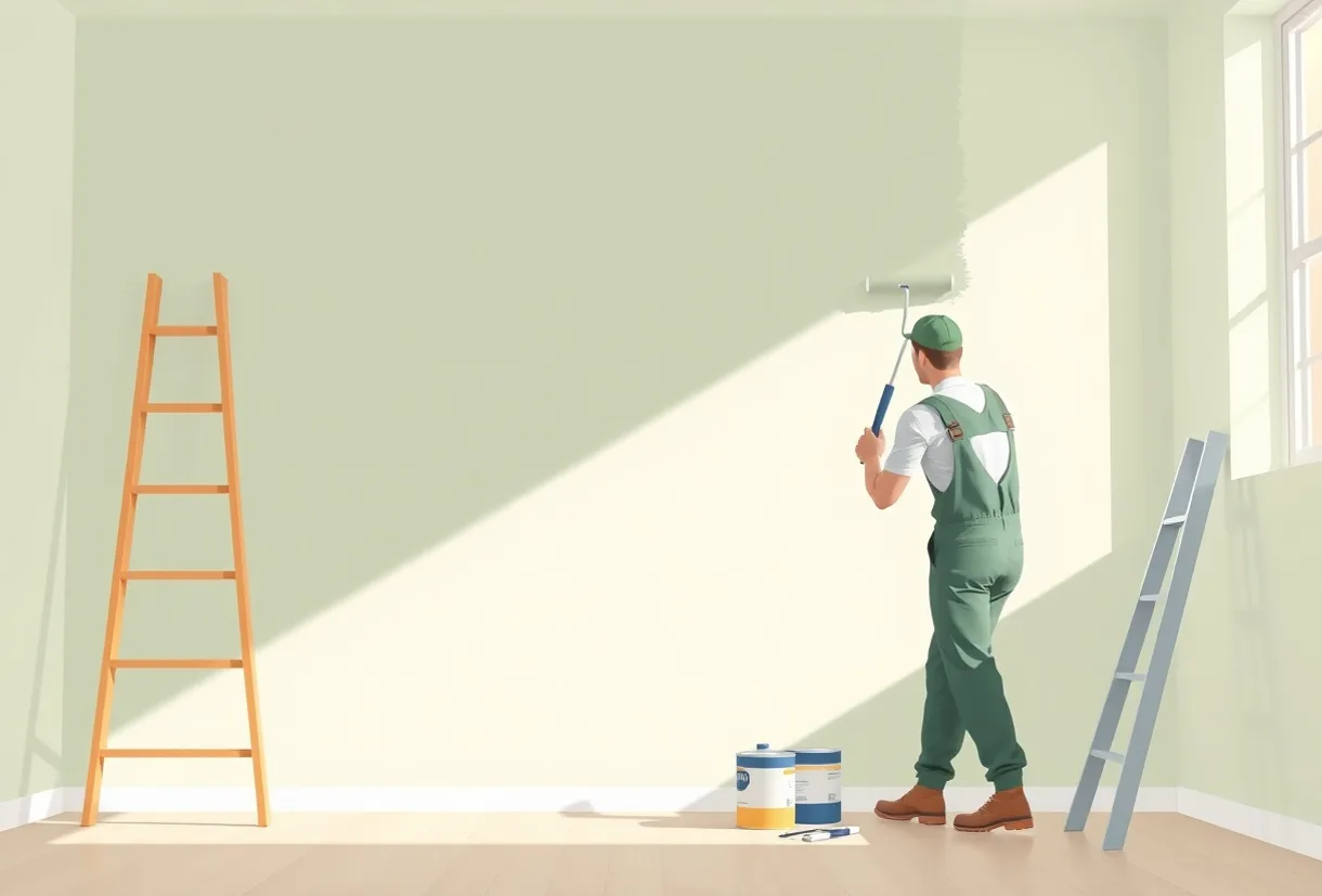 Peintre Freyming-Merlebach 57800 en intervention sur un chantier